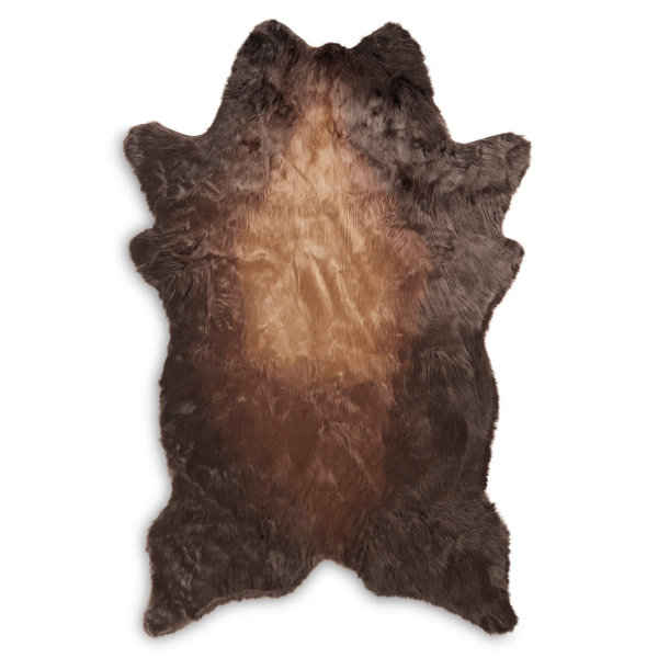 FABULOUSFURS Faux Buffalo Hide Rug Wayfair
